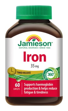 Jamieson Železo 35 mg s postupným uvolňováním 60 tbl.