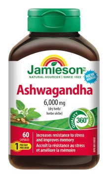 Jamieson Ashwagandha 60 kps.
