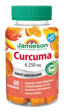 Jamieson Kurkuma želatinové pastilky 60 pas.