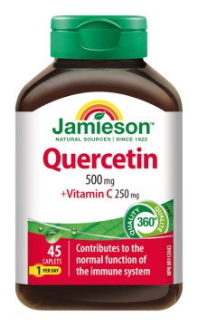 Jamieson Kvercetin 500 mg s vitamínem C 250 mg 45 tbl.
