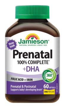 Jamieson Prenatal complete s DHA a EPA 60 kps.