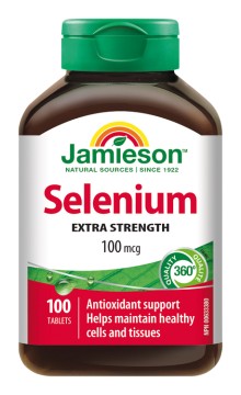 Jamieson Selen 100 mcg 100 tbl.