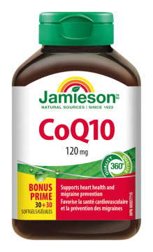 Jamieson Koenzym Q10 120 mg 60 kps.