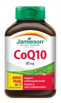 Jamieson Koenzym Q10 60 mg 80 kps.