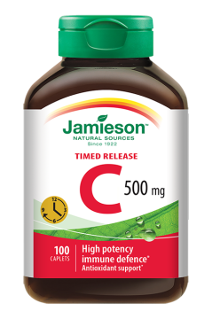 Jamieson Vitamín C 500 mg s postupným uvolňováním 100 tbl.