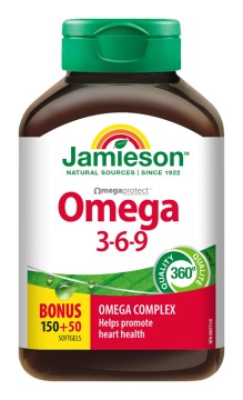 Jamieson Omega 3-6-9 200 kps.