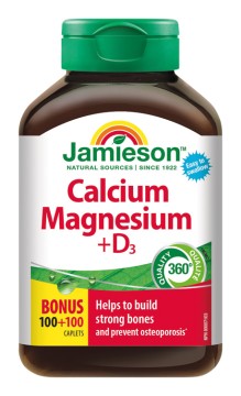 Jamieson Vápník, hořčík s vitamínem D3 200 tbl.