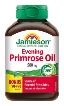 Jamieson Pupalkový olej 180 kps.