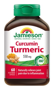 Jamieson Kurkumin 550 mg 60 kps.