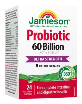 Jamieson Probiotic 60 miliard ULTRA STRENGTH 24 kps.
