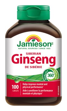 Jamieson Sibiřský ženšen 650 mg 100 tbl.
