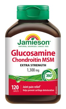 Jamieson Glukosamin Chondroitin MSM 1 300 mg 120 tbl.