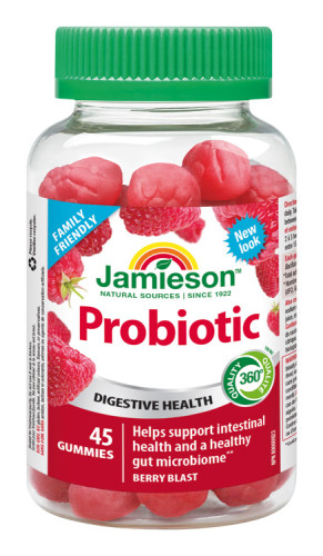 Jamieson Probiotic Gummies želatinové pastilky 45 pas.