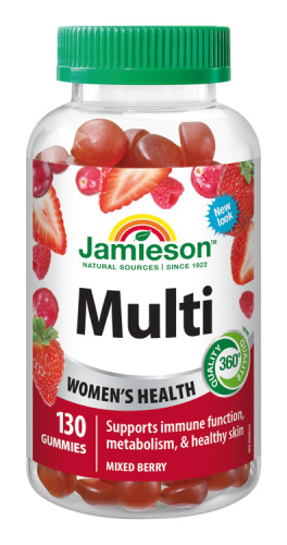 Jamieson Multi Gummies želatinové pastilky pro ženy 130 pas.