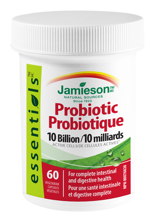 Jamieson Probiotic 10 miliard 60 kps. Jamieson