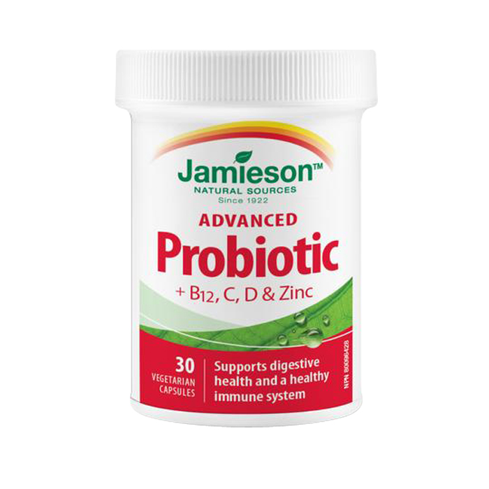 Jamieson ADVANCED Probiotic 10 miliard + vitamíny B12, C, D a zinek